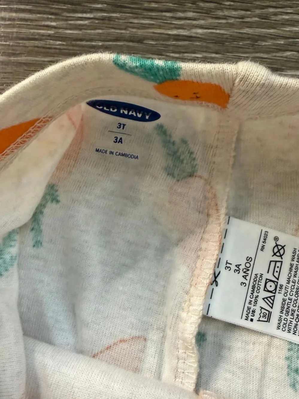 FINAL SALE Old Navy 100% Cotton PJ Pants 3-PACK Navy Dino, Carrot & Roads
